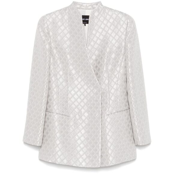 ジャケット GIORGIO ARMANI GIACCA JACQUARD GEOMETRIA MICROPAILLETTES Giorgio Armani Women Giacca Jacquard Geometria Micropaillettes